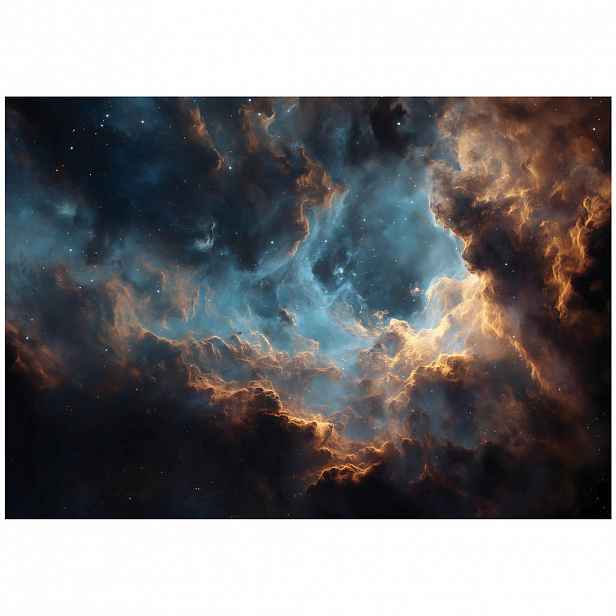 Wallarena FOTOTAPETA Cosmos Clouds Blue 150x105 cm