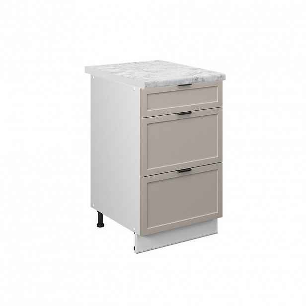 Vicco SPODNÍ SKŘÍŇKA KUCHYŇSKÉ LINKY Fame-Line GreyBeige 50 cm , PD Mramor