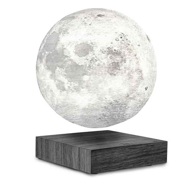 Černá světelná dekorace do zásuvky ø 12 cm Moon – Gingko