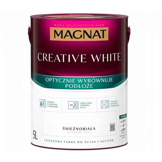 Magnat Creative White Barva Sněhově Bílá 5L