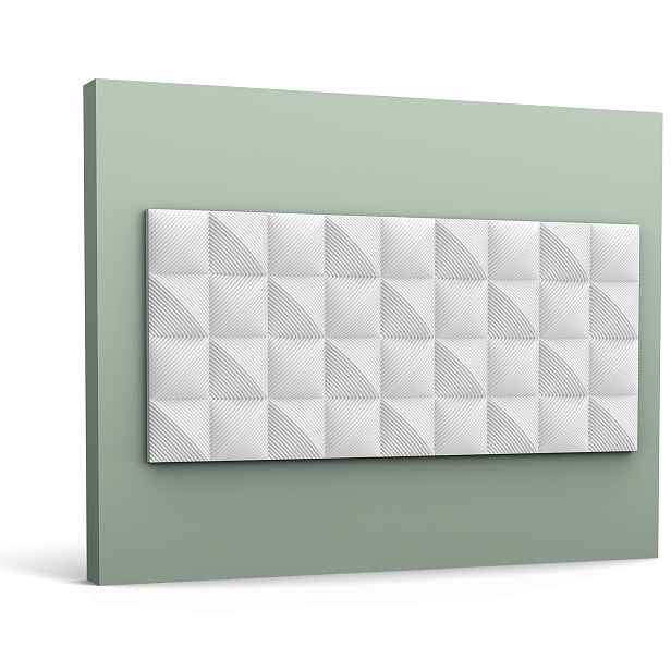 ORAC dekorační prvek W113, 3d panel 200x25x2,2 cm, bílá, ORAC Decor