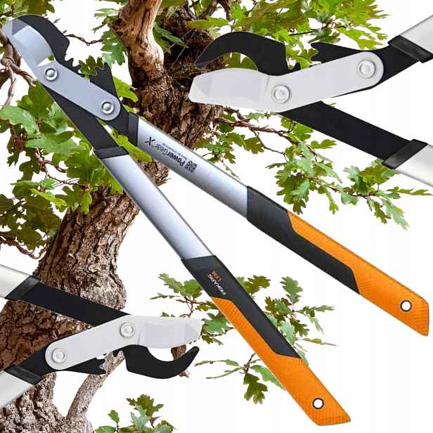 Zahradní nůžky Ostré Fiskars Dvouruční Nůžky Na Zahradní Větve 1020187