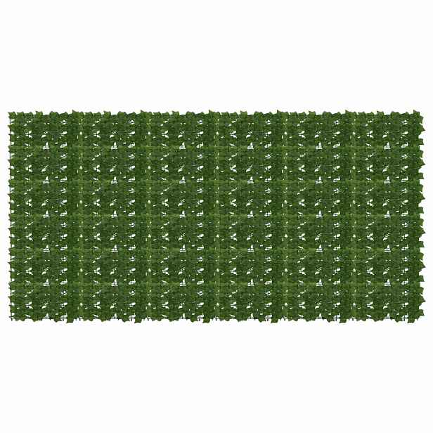 vidaXL Clona na balkon s listy 300 x 150 cm Polyethylen a látka