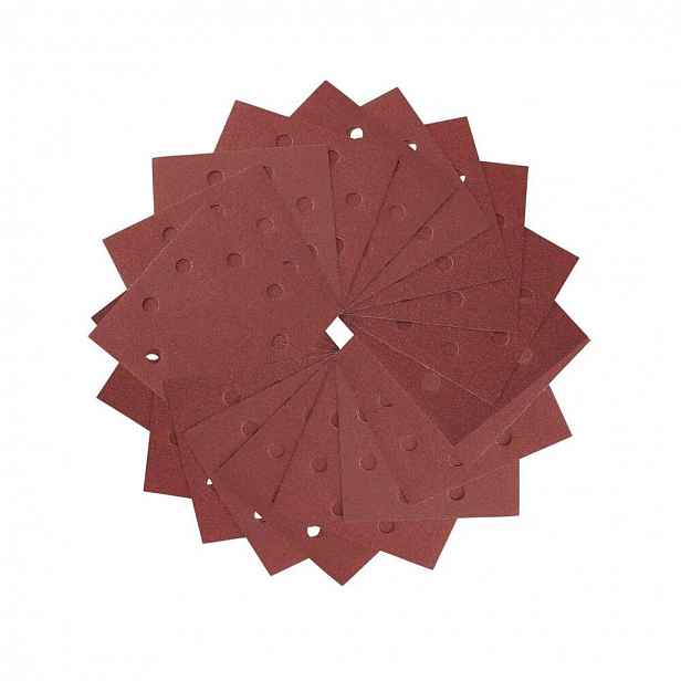 DeWALT - Brusný papír P80, 115x115 mm, 25 ks DT3032