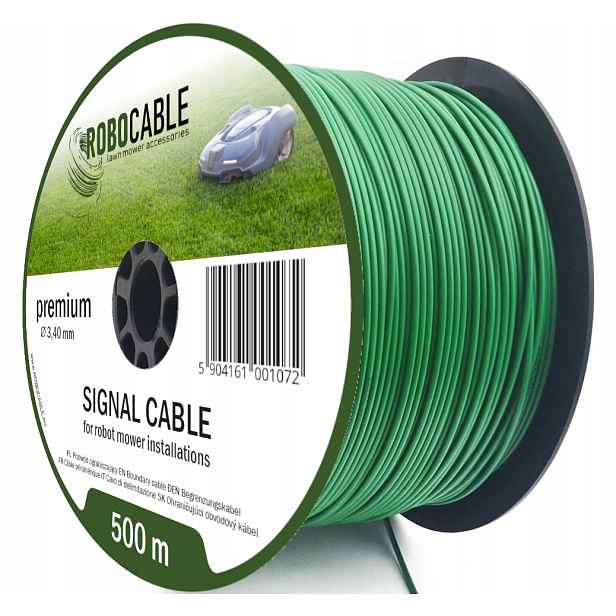 Kabel pro omezování obvodu robotické sekačky 500 m Zesílený 3.4 mm