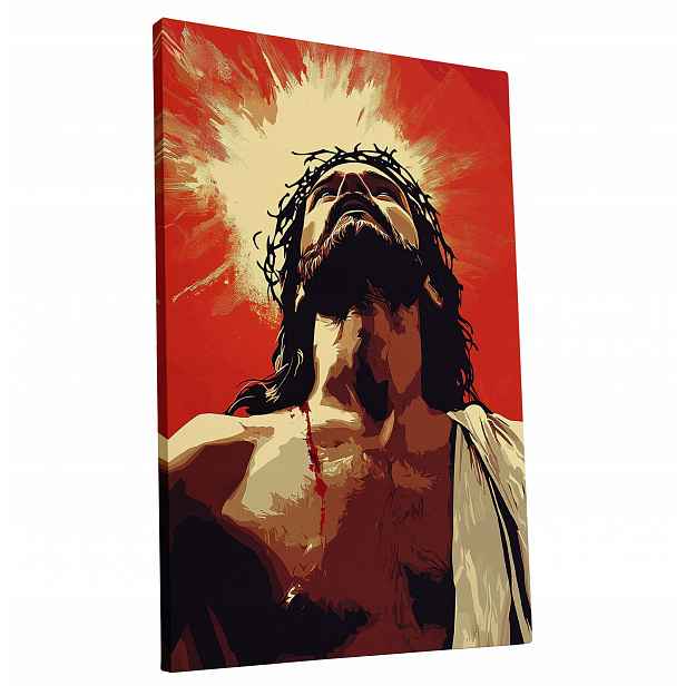 Obraz na plátně Ježíš Kristus pro děti a mládež, moderní 60x90 dárek