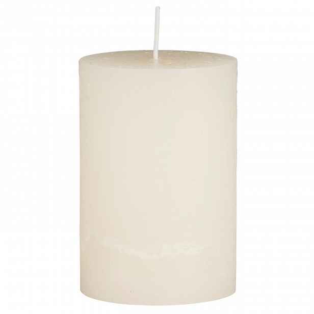 IB Laursen Sloupová svíčka RUSTIC CREAM 10 cm krémová