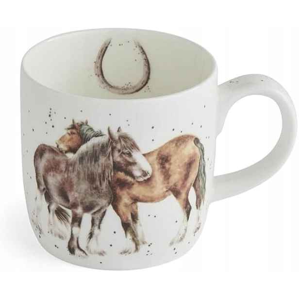 Porcelánový Hrnek Royal Worcester Koně Vedle Sebe by Hannah Dale