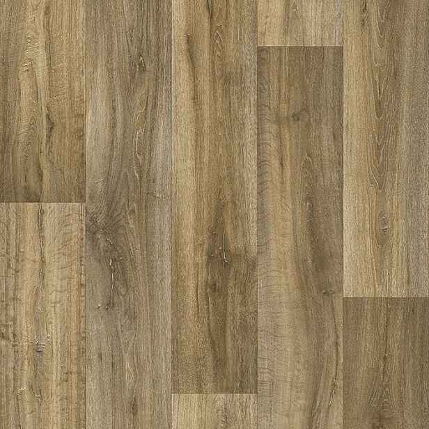 PVC podlaha - lino Domo 2152, na míru, šíře 2m,4m, hnědá, bez podkladu, koupelna, Beaulieu International Group