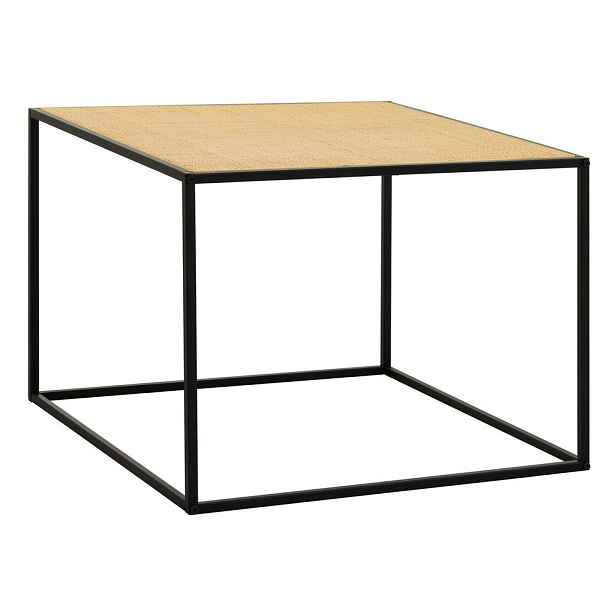 Ratanový konferenční stolek v přírodní barvě 60x60 cm Depok – Premier Housewares