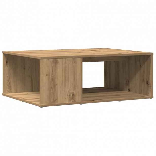 vidaXL Konferenční stolek dub artisan 90 x 67 x 33 cm kompozitní dřevo