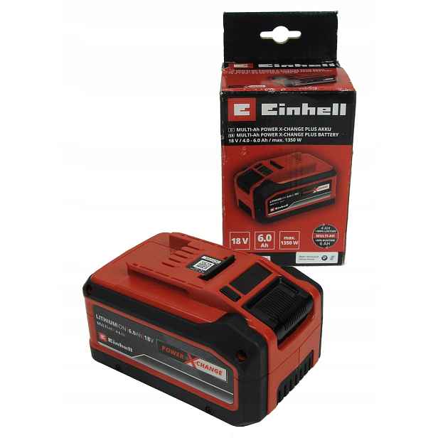 Einhell Akumulátor Li-Ion 18 V, 6Ah (4511502)