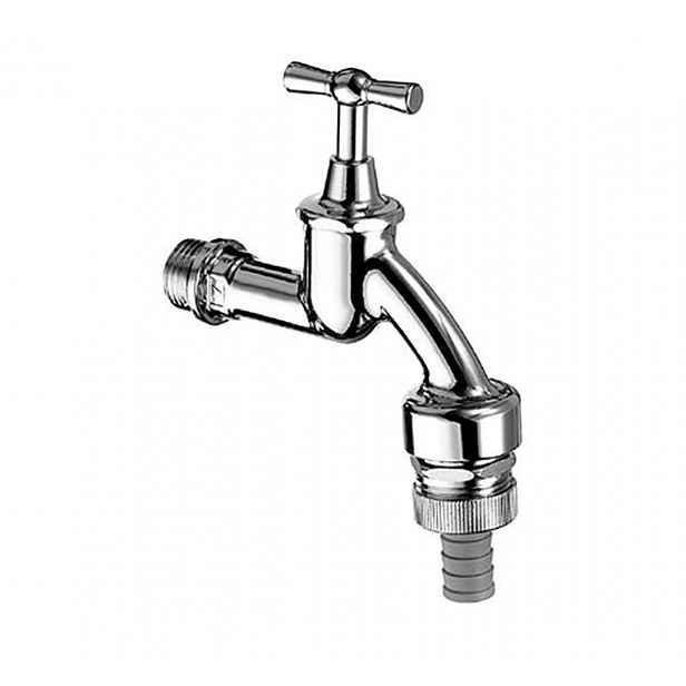 Schell - Výtokový ventil, matný chrom 034170399