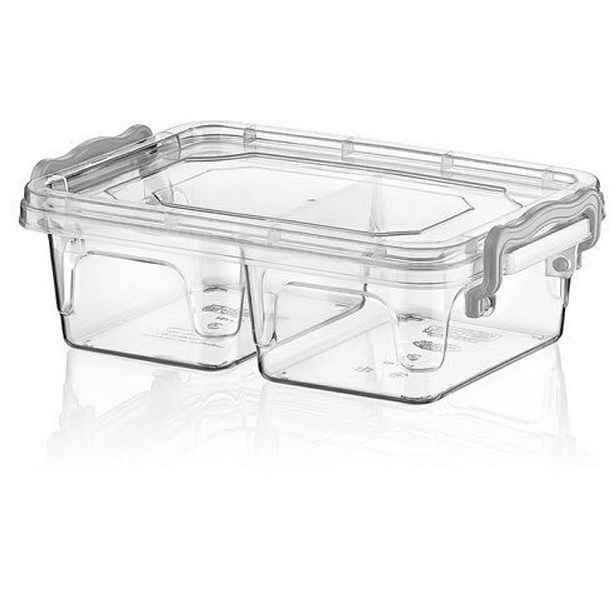 box 0,5l MULTI, 16,5x11x5,5, dělený, obdél.níz., plast