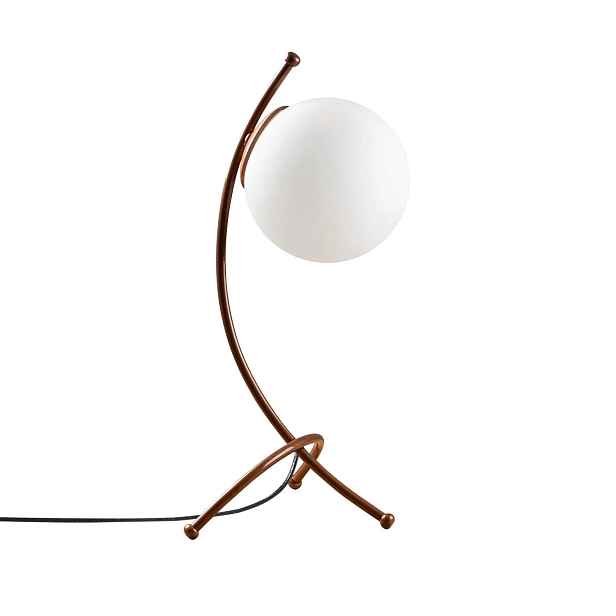 Stolní lampa WINSOR 1xE27 23x43 cm, vintage/bílá