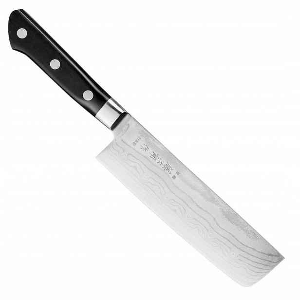 Tojiro Classic Damascus VG-10 Japonský Nůž Nakiri na sekání, 16,5 cm