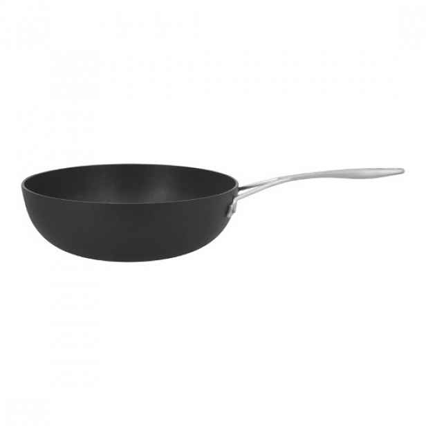 3-ply pánev wok, hliník, 28 cm, "Alu Industry Duraslide" - Demeyere