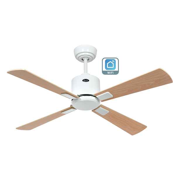 CasaFan 943121W Eco Neo III WiFi, buk a javor, stropní ventilátor