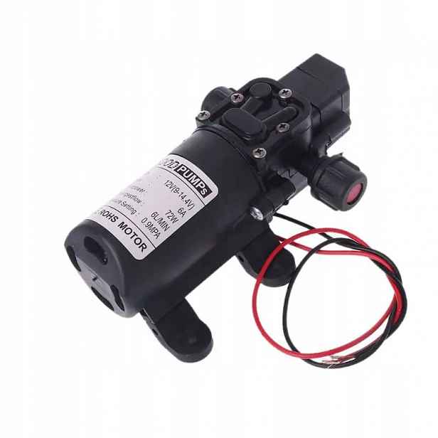 Samonasávací vodní čerpadlo Good Pumps 12V 60W 5.5 l/min 300 l/h 130PSI