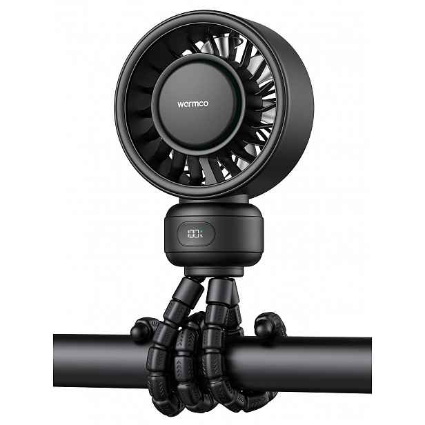 Ventilátor pro vysokozdvižný vozík Warmco Tichý Flexibilní Usb 4000 mAh