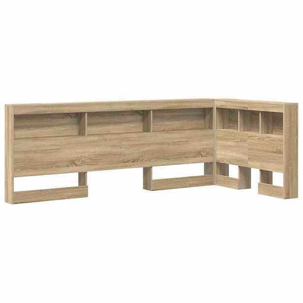 vidaXL Úložné čelo postele Sonoma dub 80 cm Kompozitní dřevo