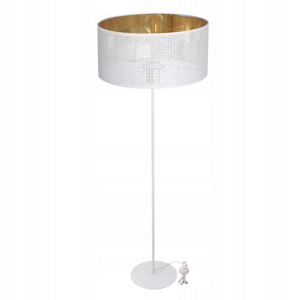 Moderní Podlahová Stojací Lampa Se Stínítkem A Otvory