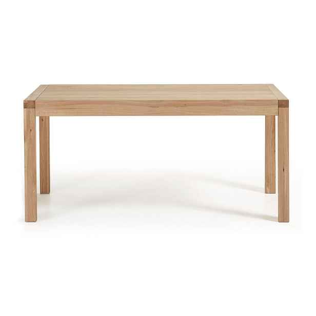 Rozkládací jídelní stůl s přídavnou deskou v dekoru dubu 100x200 cm Briva – Kave Home
