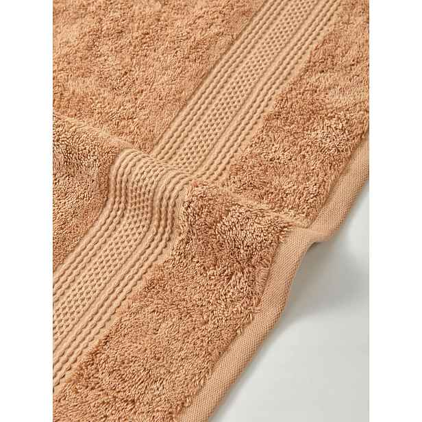 Ručník 70 x 140 cm, Egyptský, Karamelový, 100% Bavlna, Savý