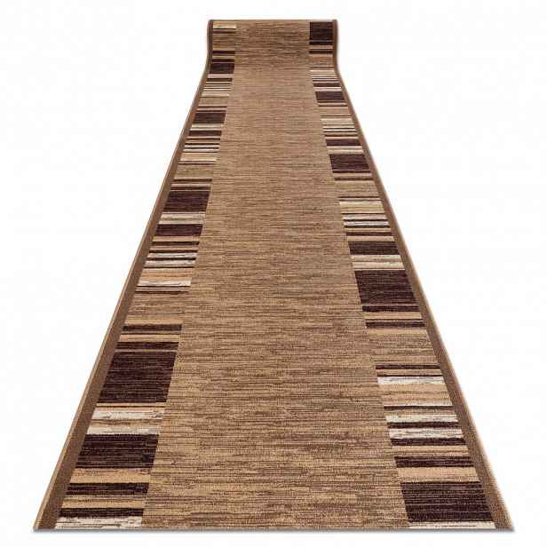 rugsX POGUMOVANÝ běhoun ADAGIO béžový 80/100 cm