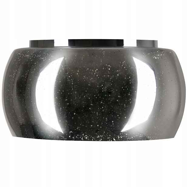 Skleněná nástěnná lampa s glamour krystaly a efektem hvězd, moderní Polux