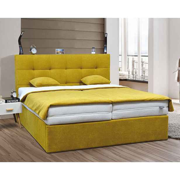 Kasvo HERALD superior 180x200 PW11 světle šedá