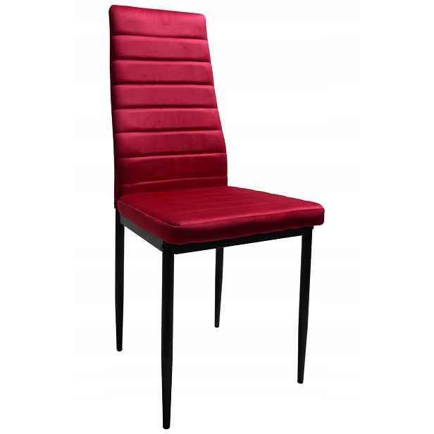 Křeslo Velur Růžově červená Elegance a komfort glamour moderní