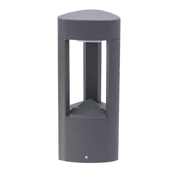 Venkovní osvětlovací sloupek tmavě šedý, moderní, 30 cm, IP54 Su-ma