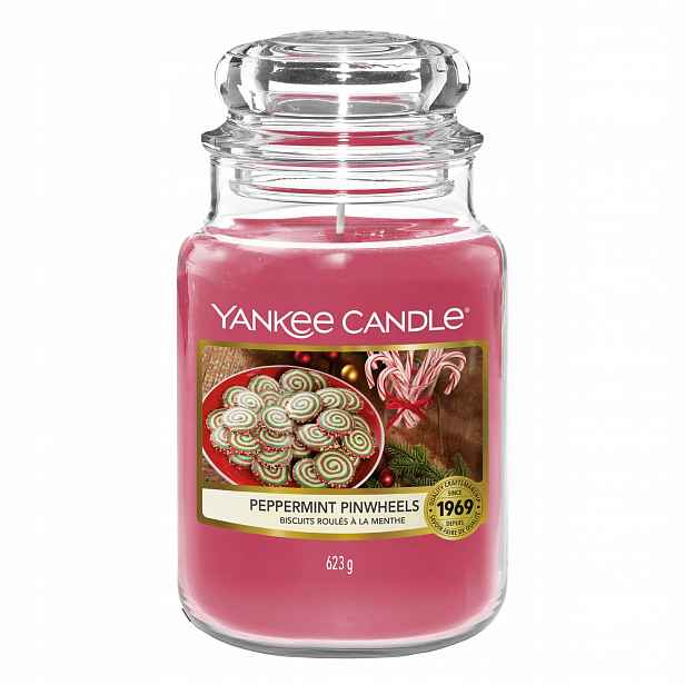 Yankee Candle Peppermint Pinwheels svíčka 623 g