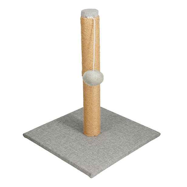 Koopman Škrabadlo pro kočky TOYBALL 30x39 cm šedé/hnědé