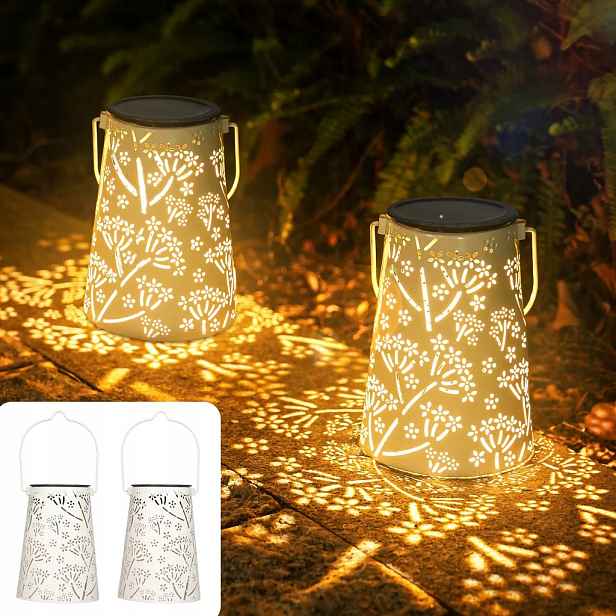 Sada solárních lamp v orientálním stylu Joycreator 2 ks
