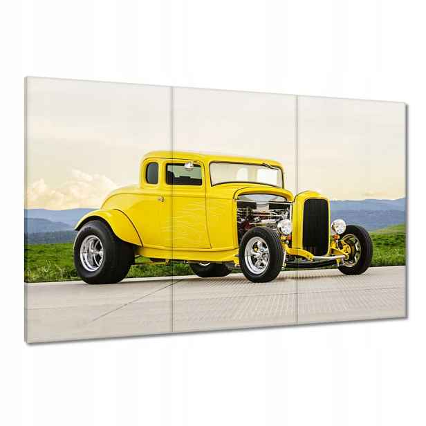 Obrazy 120x80 Žlutá klasika