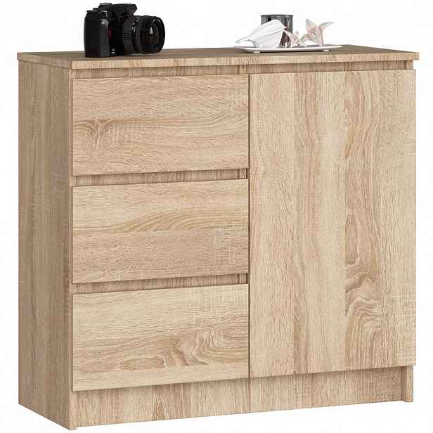 RAUMHIRSCH FURNITURE KOMODA dub Sonoma 77/80/35