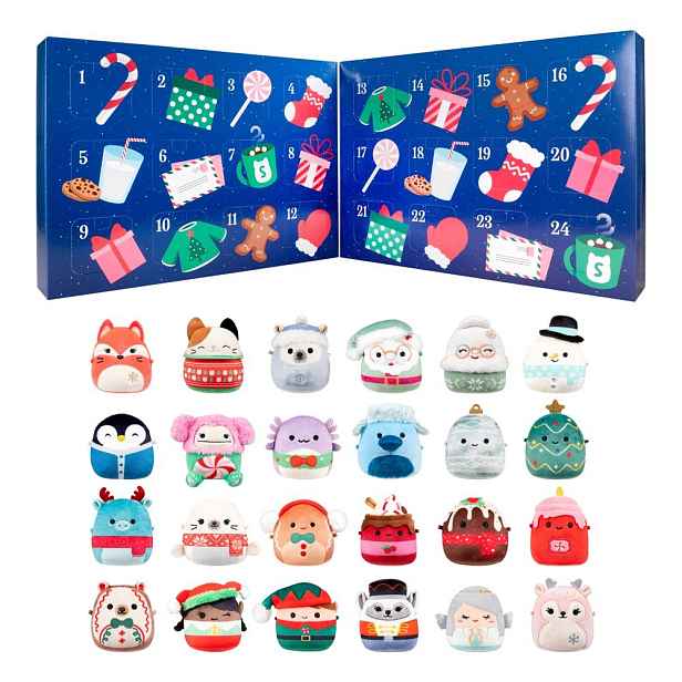 Adventní kalendář Micromallows – SQUISHMALLOWS