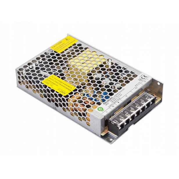 Montážní napájecí zdroj pro Led moduly 12V 12,5A 150W IP20