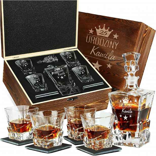 Sada Karafka Sklenice Na Whisky Dárek K Narozeninám Pro Přítele Tatínka
