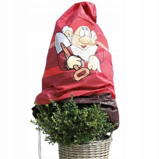 Ochranná kapuce Trpaslík Pepe 145 x 125 na stromek ⌀75 cm Červená. Outlet