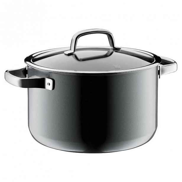 Platinově šedý hrnec WMF Fusiontec Mineral, ⌀ 24 cm