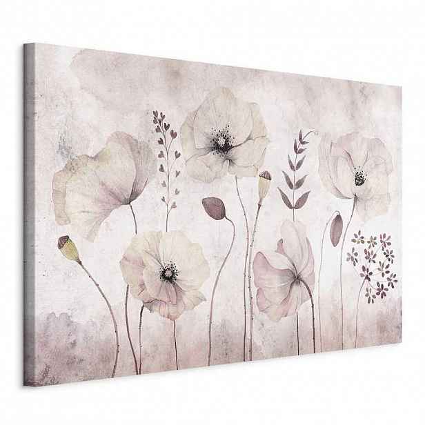 artgeist MALBA NA PLÁTNĚ, Landschaft und Natur, ostatní, květiny, 60/40/1,2 cm