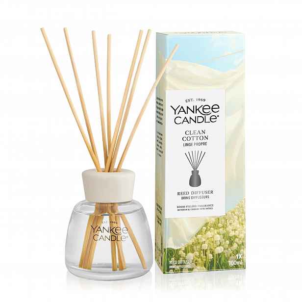 Difuzér s vůní Yankee Candle 100 ml Clean Cotton