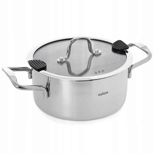 Hrnec Orion Venice s víkem z nerezové oceli 20 cm 3L Premium