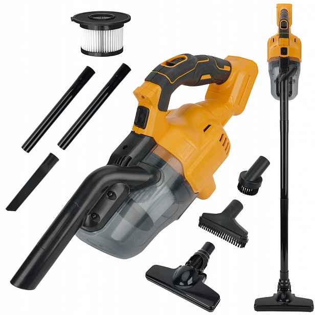 Akumulátorový Vysavač 20V Li-ion Dewa 400W 0.7L 20kpa 30000RPM