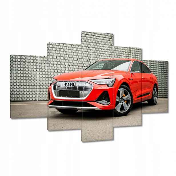 Obrazy 120x80 Červené Audi e-tron