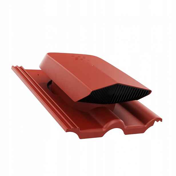 Větrací Ventilátor Braas Románský Červený