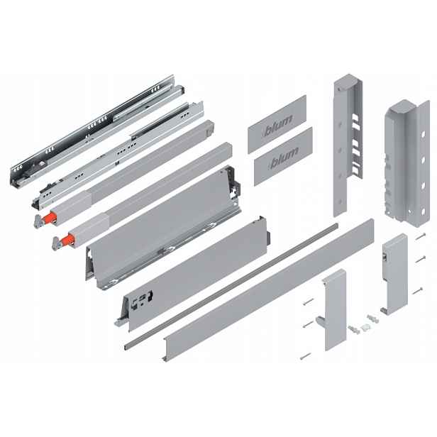 Blum Tandembox 450 Šuplík , Střední vnitřní, C, Šedá